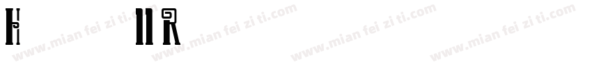 Header11 Regular字体转换
